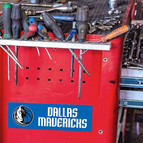 Dallas Mavericks 4x10 Team Spirit Magnet - Vinyl Sports Decal