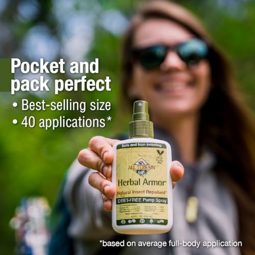 Herbal Armor DEET-Free Insect Repellent Spray - 4 Oz.