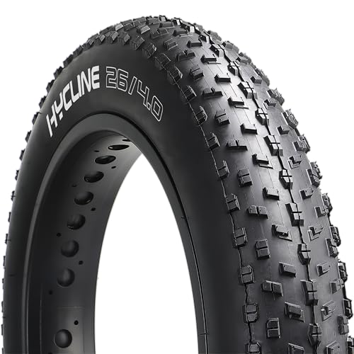 Hycline 26x4.0 Fat Bike Tire - 1x26x4 All-Terrain High-Density Folding MTB