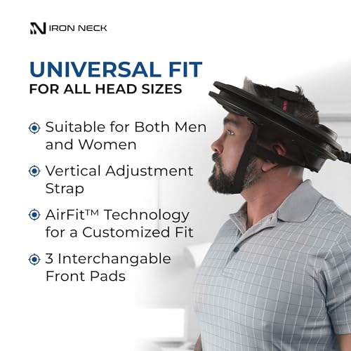 Neck Trainer Strength Kit with Resistance Bands - 360° Training