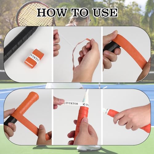 Ultra Thin Tacky Tennis Racket Overgrip - Terre Battue
