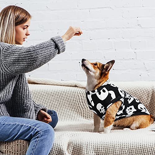 Halloween Dog Costume Vest - 4 Styles for Small Dogs, L/ 7-9lbs