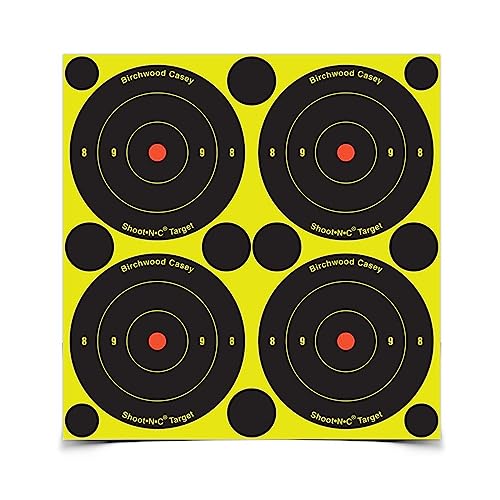 Eze-Scorer Bull's-Eye Paper Targets - 26 Pack for Indoor & Outdoor Use
