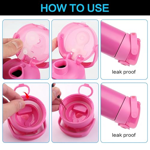 Replacement Stopper & Seal Set for Thermos Funtainer 16oz - New Design