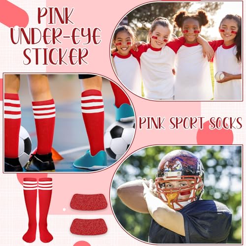 Sport Socks - 2/12/16/24 Pairs, Black & Red Variants