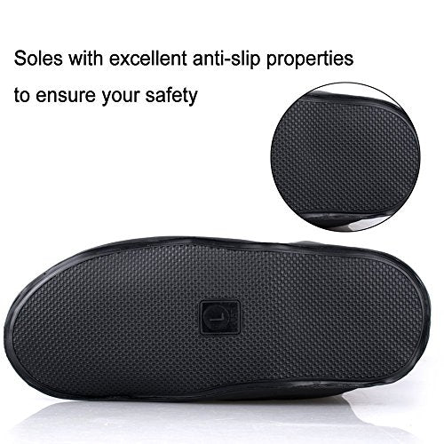 Waterproof Shoe Covers - Reusable Slip Proof Overshoes, 3X-Large