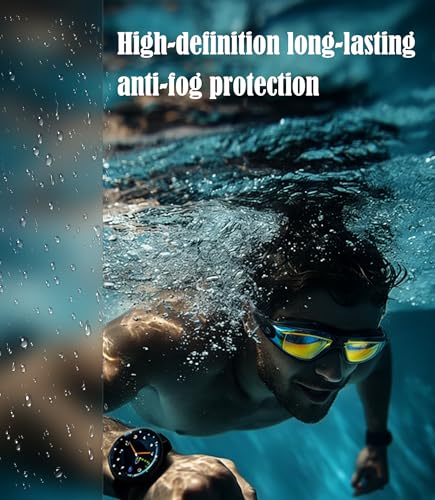 5-in-1 Swim Goggles & Cap Set for Men Women - Waterproof Pool Gear