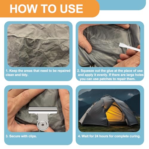INNOVAYOU 120ml Waterproof Tent Seam Sealer Fast Cure Repair Adhesive