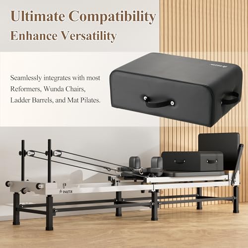 Pilates Box for Reformer with Pilates Ring - Black