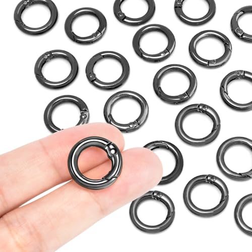 16 Pack Small Spring O Rings - 3/8" Inner Diameter - Black