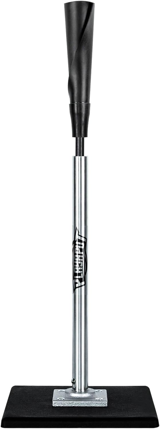 PLAYAPUT Portable Batting Tee - Height Adjustable 25-37 Inches | Premium Rubber Top for Baseball/Softball