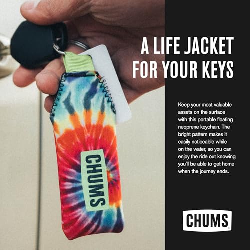 Floating Keychain for Water Sports - One Size Hibiscus