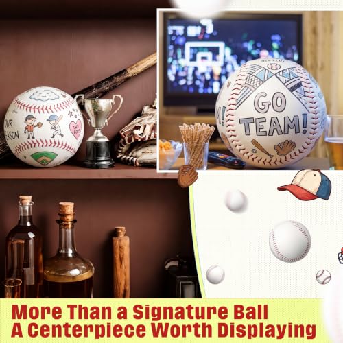 22 Inch Oversized Signature Baseball Gift - Team & Appreciation (Baseball Variant)