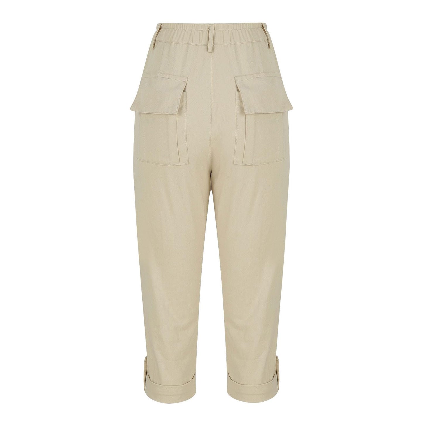 Cotton Capris with Pockets for Women Capri Pants for Women with Pockets Button Cargo Cropped Pant Casual Summer Straight Leg Knee Length Long Bermuda Capris