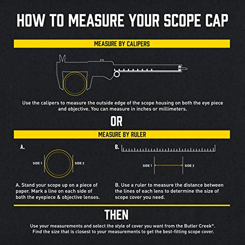Flip Open Scope Cover - Ambidextrous Design, 28mm