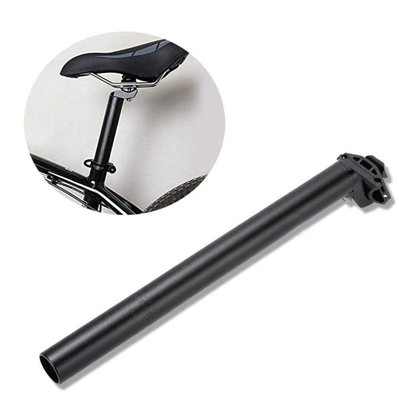 30.4 SeatPost 350mm CYSKY Bike Seat Post Suitable for Most Bicycle Mountain Bike Road Bike MTB MTN BMX (Aluminum Alloy, Adjustable, Black)