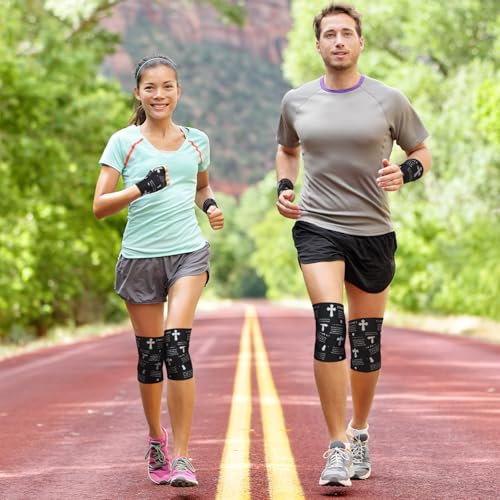 Christian Cross Athletic Tape - Black, 2 Timothy 1:7 - 2 Pcs