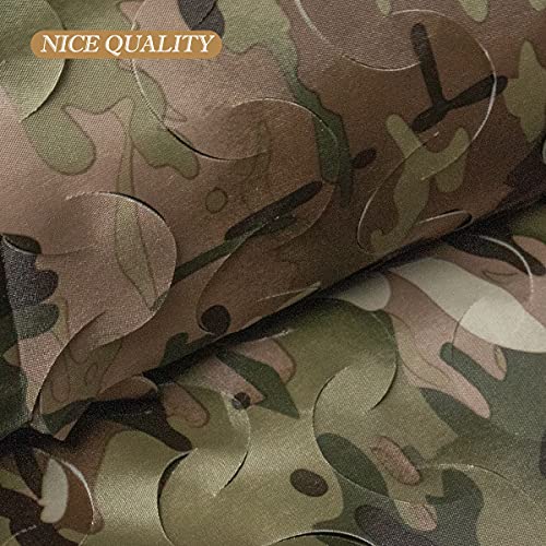 Camouflage Netting Roll - 4.9ft x 3.28ft - Tear-Resistant Sunshade for Hunting & Decoration