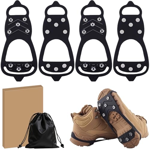 Ice Cleats for Shoes & Boots - XL (Women 11.5-14/Men 10-13.5)