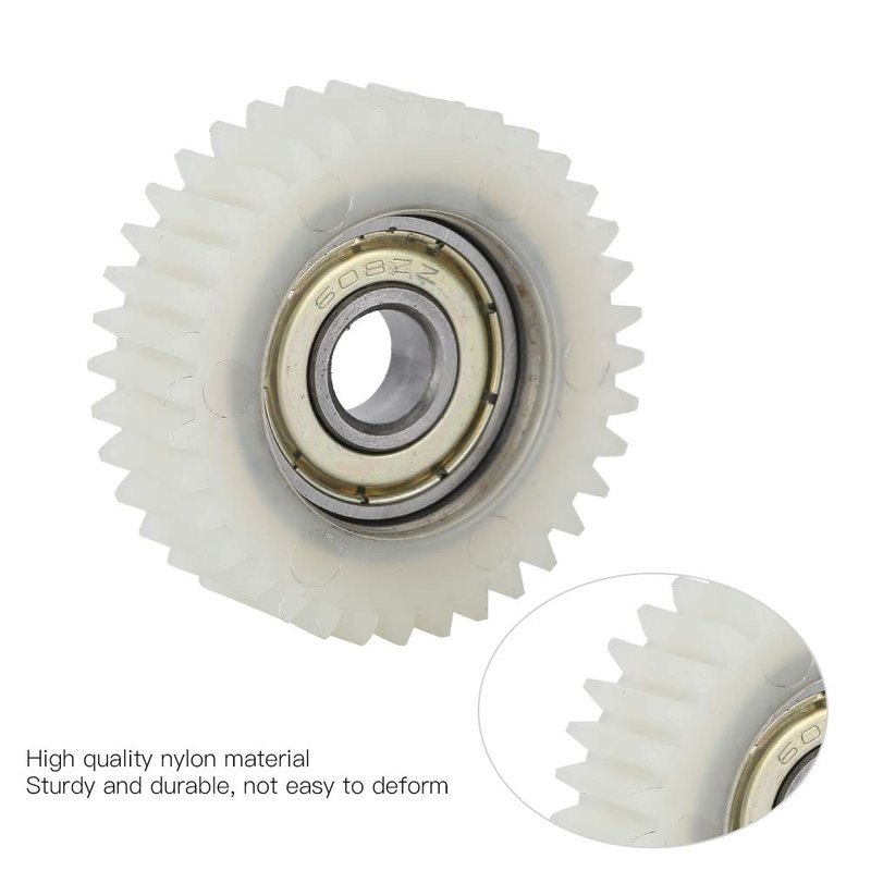 Odorkle 3PCS E Bike Motor Gear,Durable Nylon 36 Tooth Motor Gear Clutch Equipment Tool Replacement Accessory, Odorklenvbp5z4h6a