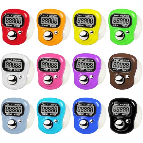 Electronic Finger Clicker Counter 5-Digit LCD Hand Tally for
