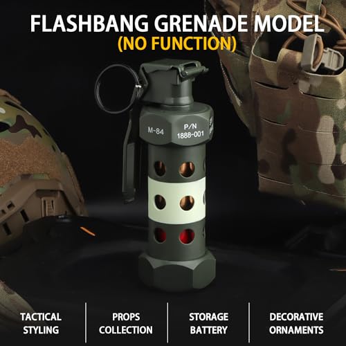 M84 Airsoft Flashbang Grenade Toy - No Function, Tactical Gear