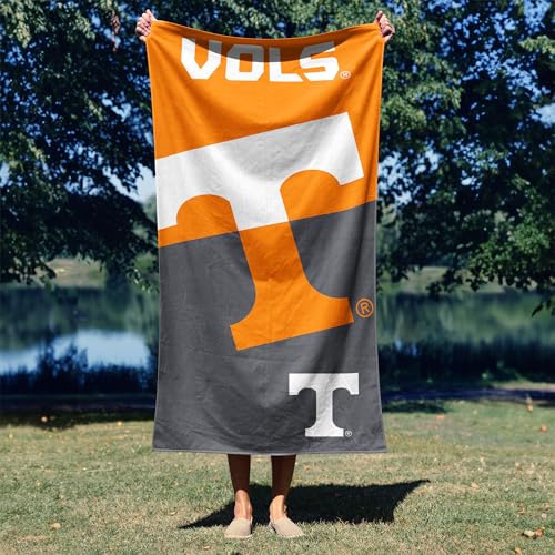 Microfiber Beach Towel - Quick Dry & Sand Resistant - 30 x 60 Inch - Tennessee Volunteers