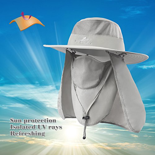 Fishing Hat with UPF 50+ Sun Protection and Neck Flap