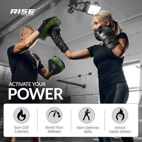WYOX Boxing Focus Mitts with Shock Absorption, Ventilated Mesh & Wrist Support