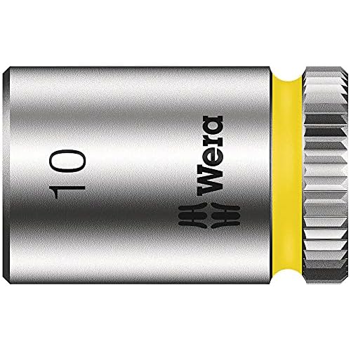 Wera - 5003509001 Zyklop 8790 HMA 1/4" Socket, Hex head 10mm x Length 23mm