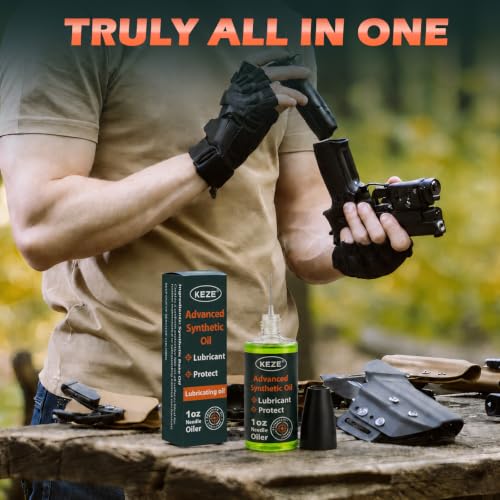 Advanced Synthetic Gun Oil with Needle Oiler - 1 oz