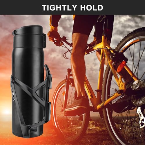 Lightweight Bike Water Bottle Holder - Black