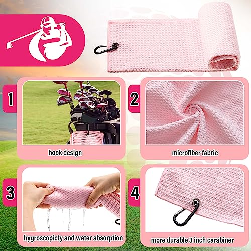 Complete Golf Accessories Set for Women - Light Pink