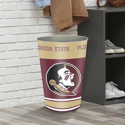 Florida State Seminoles Wastebasket - Maroon - 15"x10.5"