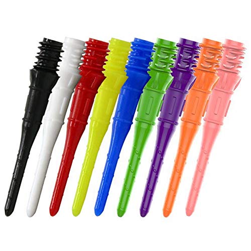 Premium Lippoint Soft Tip Dart Points - Regular Length, Black