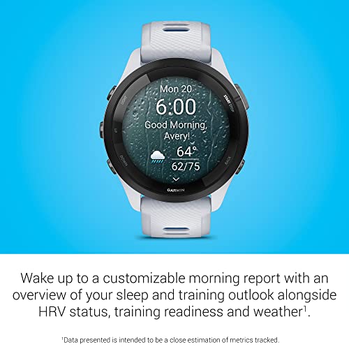 Garmin Forerunner 265 Running Smartwatch - AMOLED Display, 46mm