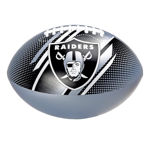 18” Inflatable Football - Las Vegas Raiders Beach Ball