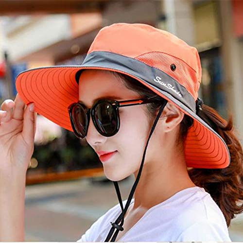 UV Protection Waterproof Breathable Folding Sun Hat with Neck Flap