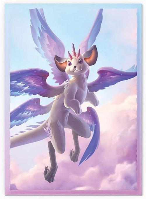 Dragon Shield | Brushed Art Sleeves - The Whiskerwing | 100 CT Premium TCG Sleeves for Pokémon, Flesh & Blood, Magic the Gathering