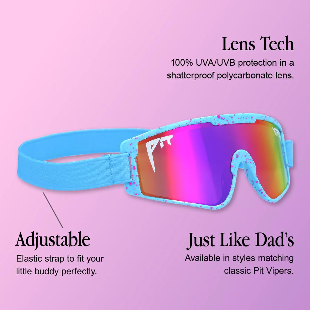 Pit Viper The Baby Vipes Sunglasses (The Merika with Blue Lens)