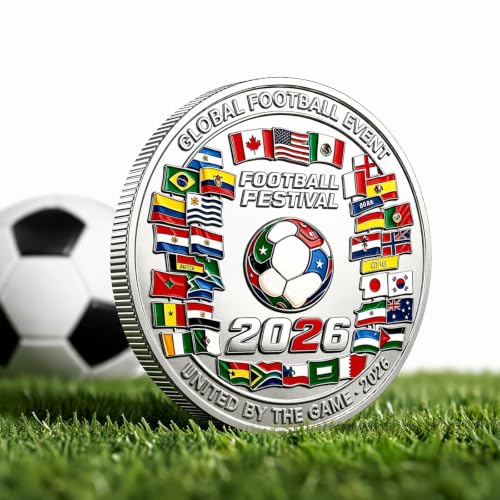 Soccer Challenge Commemorative Collectible with Flags