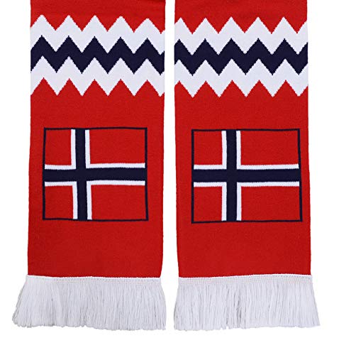 High-Definition Knit Soccer Scarf - Norway