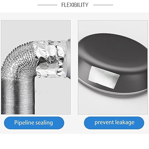 WELSTIK Professional Grade Aluminum Foil Tape 3.9mil Thick for HVAC, Sealing & Patching Hot & Cold Air Ducts,HVAC, Pipe, Air Ducts(3 Inch(72mm) by 40 Feet)