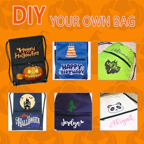 Drawstring Backpack Sport Gym Sackpack for Travel & Fitness