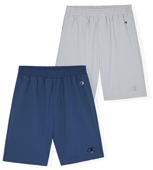 Champion Boys Shorts for Kids Athletic 2 Pack Lightweight Hybrid Short