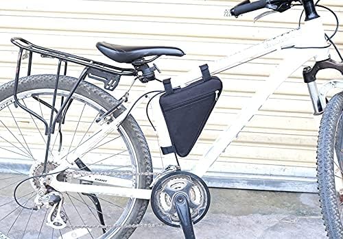 Bicycle Triangle Frame Bag - Easy Install Top Tube Pouch