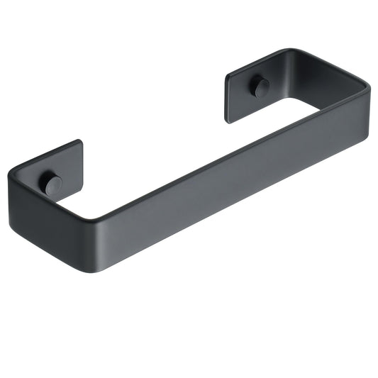 Alise Hand Towel Holder Black Towel Bar for Bathroom Wall Mount,SUS304 Stainless Steel Towel Rack for Bathroom and Lavatory,Kitchen,8'' Bath Towel Hanger Towel Rail