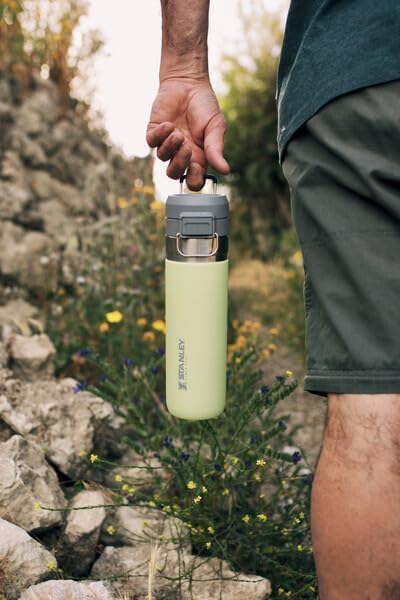 STANLEY Quick Flip GO Water Bottle 36 oz - Insulated, Leakproof & Packable for Travel | Soft Orchid