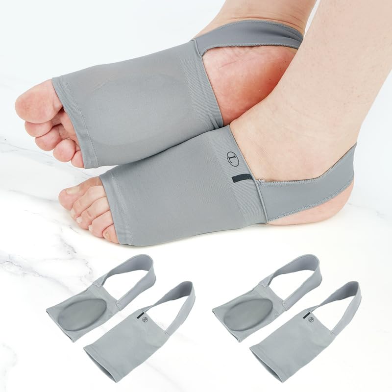 Arch Support Sleeves with Gel Pad - Pain Relief for Flat Feet