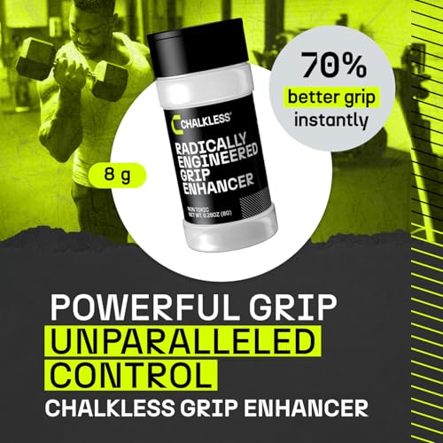 Chalkless Grip Enhancer - Premium Liquid Chalk Alternative, 8 Gram